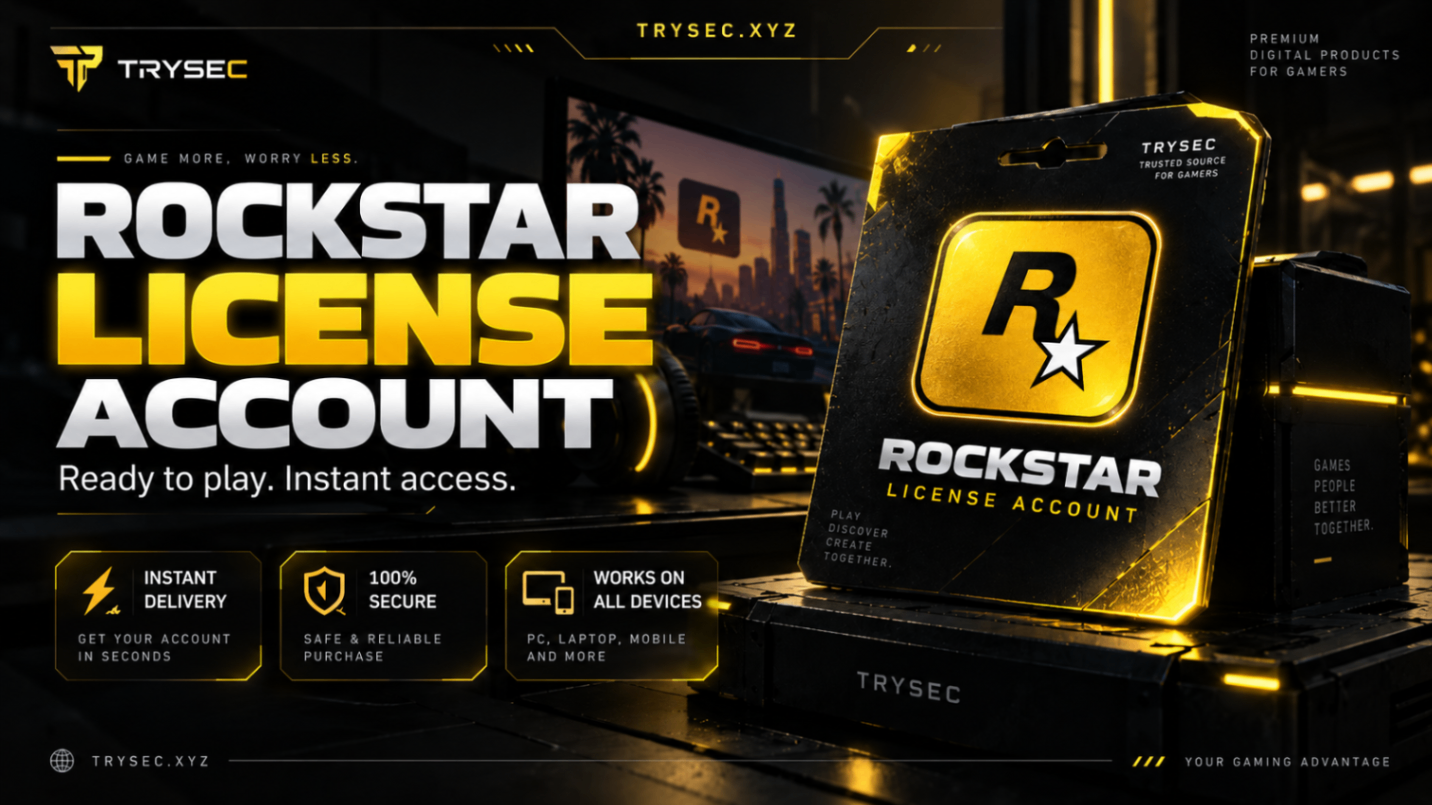 ROCKSTAR LICENSE (ACCOUNT)